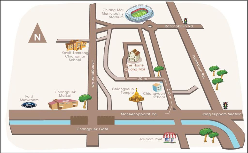 The Home Chiangmai Luxury Guesthouse Τσιάνγκ Μάι Εξωτερικό φωτογραφία